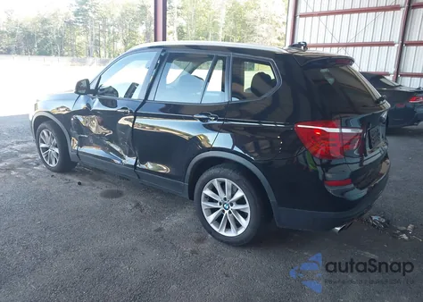 2017 BMW X3 xDrive28I from USA, damaged, VIN 5UXWX9C52H0D99265